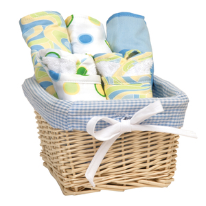 Trend Lab 7 Piece Gift Set  Dr. Seuss™ Blue Oh, The Places You'Ll Go!