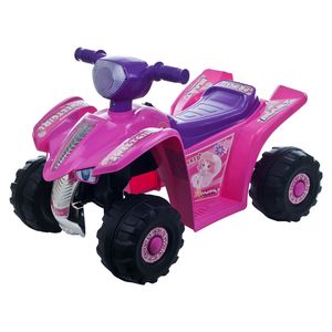 Lil' Rider Pink Princess Mini Quad Ride-on Car Four Wheeler