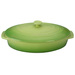3.75 Qt. Classic Stoneware Covered Oval Casserole Palm