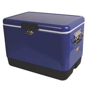 54 Qt Blue Steel Belted Cooler