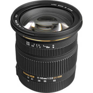 17-50mm f/2.8 EX DC OS HSM Zoom Lens for Sigma DSLRs with APS-C Sensors