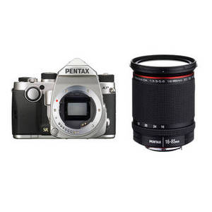 KP DSLR Camera with 16-85mm Lens Kit (Silver)